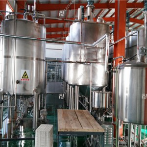 Fruit juice processing line