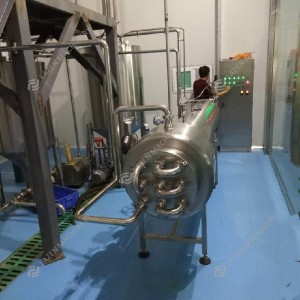 Pre-heating machine