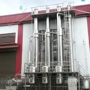 Falling film evaporator