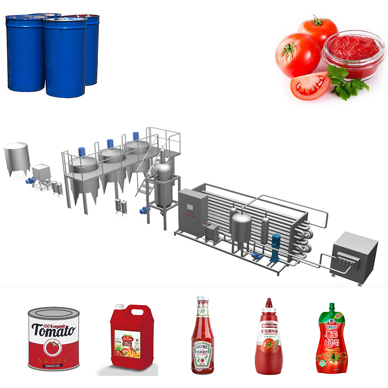 Tomato Sauce / Ketchup Production Line Successfully Shipped