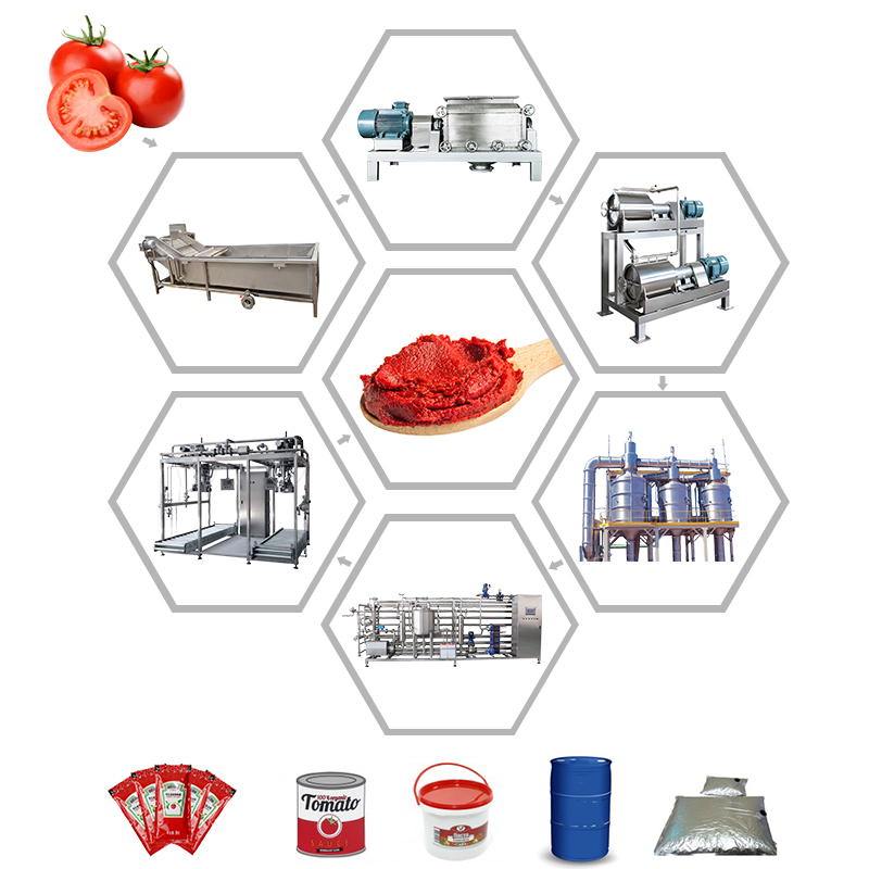 Tomato Paste Production Line | Automated Processing Solution