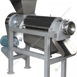 Screw type juice extractor