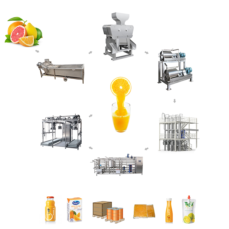 Our passion fruit, pineapple, and orange processing line in Africa has officially started production!