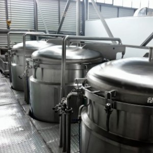 Herbal tea beverage processing line