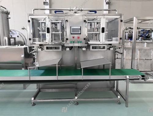 Double head BIB aseptic filler 1