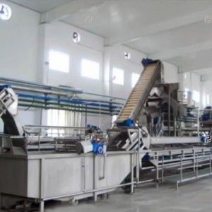 Banana proceesing line