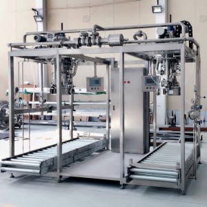 Double head BID(bag in drum) aseptic filling machine