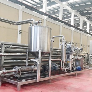 Passion fruit processing line