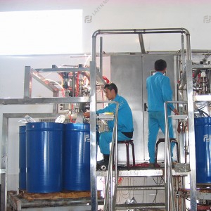 Tomato paste processing line