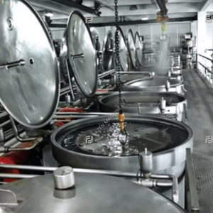 Tomato sauce ketchup processing line