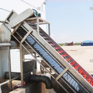 Tomato paste processing line