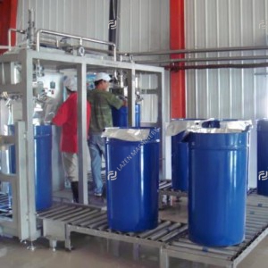 Double head BID(bag in drum) aseptic filling machine