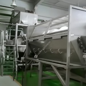 ニンジンの加工ライン