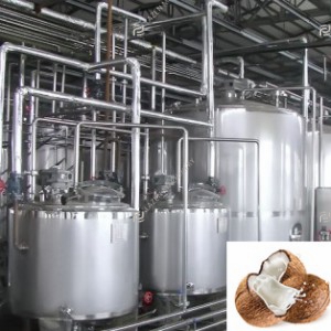 Coconut processing line