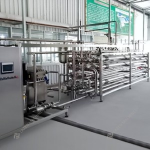 Tube in tube sterilizer